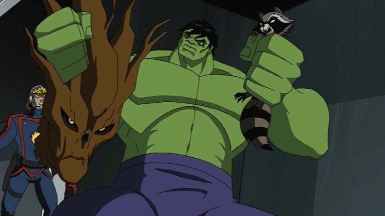 вариант, как подобное противостояние оканчивается в мультсериале "Мстители"