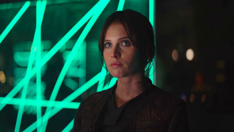 Фелисити Джонс в фильме "Изгой-Один"