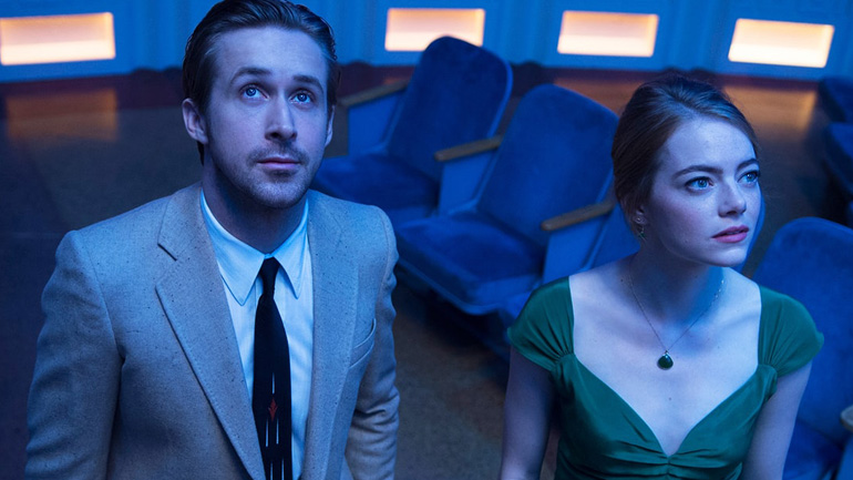 кадр из фильма "Ла Ла Лэнд"