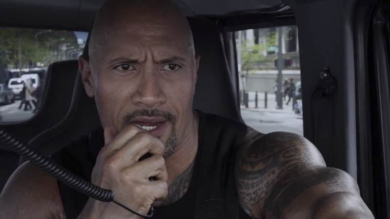 Дуэйн Джонсон в "Форсаже 8"