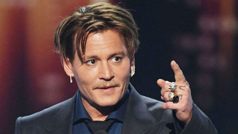 Джонни Депп, фото 2017 г.