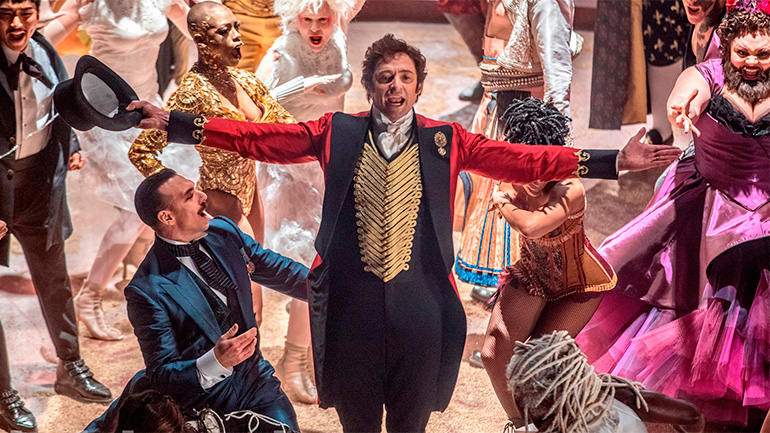 Хью Джекман в фильме «Величайший шоумен Земли»