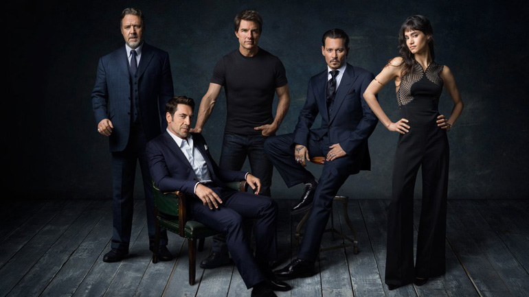 актерский состав "Темной вселенной" Universal