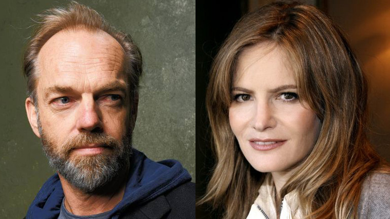 Хьюго Уивинг и Дженнифер Джейсон Ли