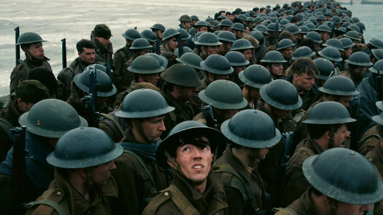кадр из фильма "Дюнкерк"
