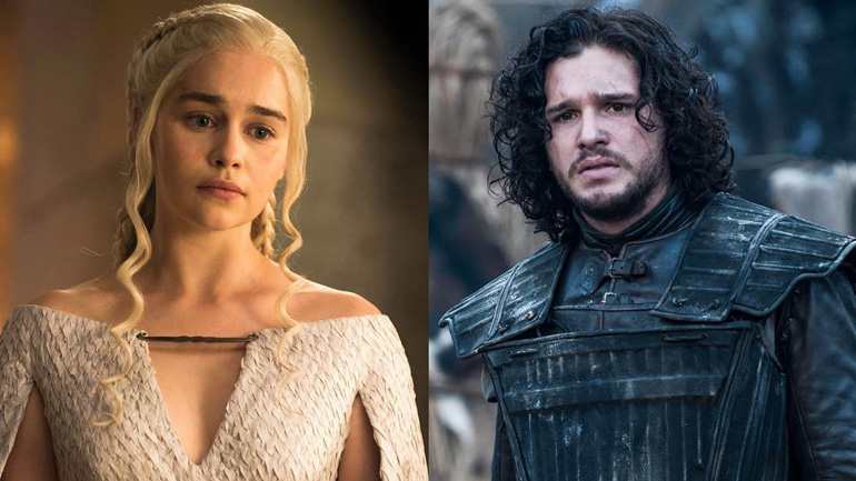 Джон Сноу и Дейенерис Таргариен