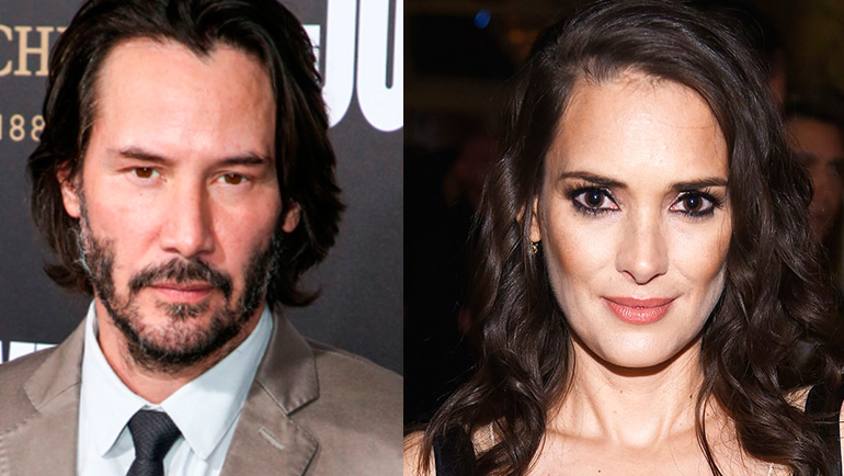 Киану Ривз и Вайнона Райдер