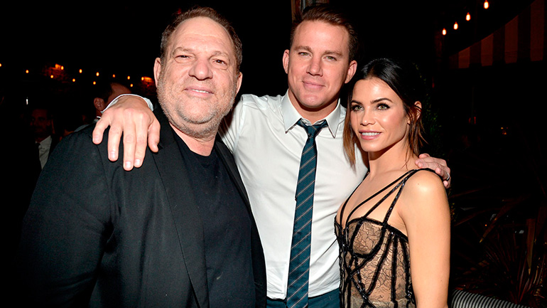 Харви Вайнштейн, Ченнинг Татум и Дженна Деван-Татум