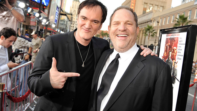 Квентин Тарантино и Харви Вайнштейн