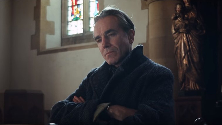 Дэниэл Дэй-Льюис в фильме "Призрачная нить"