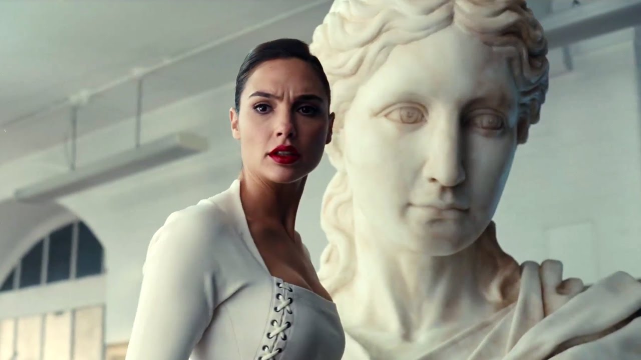 Чудо-женщина в фильме "Лига справедливости"