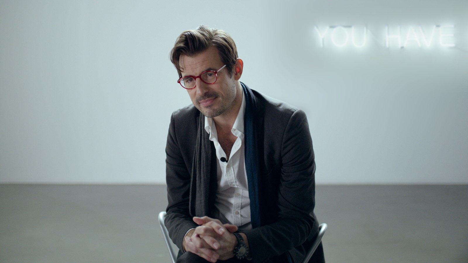 Клас Банг в фильме "Квадрат"