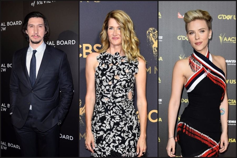 Адам Драйвер, Лора Дерн, Скарлетт Йоханссон