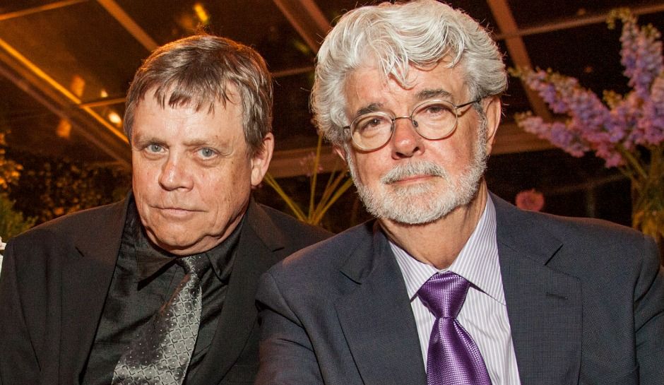 Марк Хэмилл и Джордж Лукас