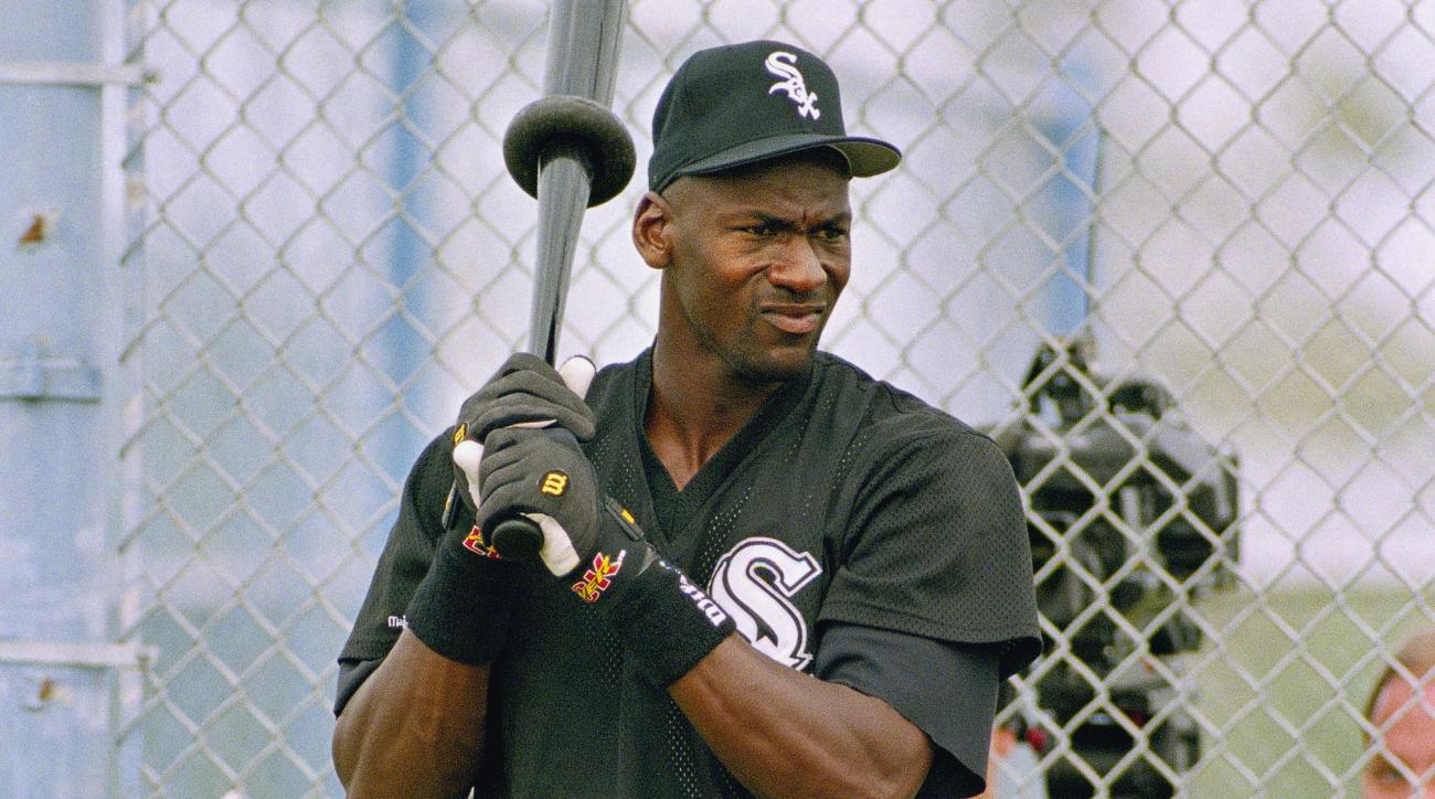 Майкл Джордан в период своей бейсбольной карьеры