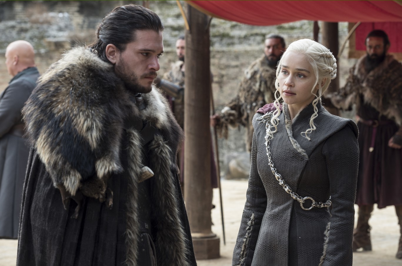 кадр из 7 сезона "Игры престолов"