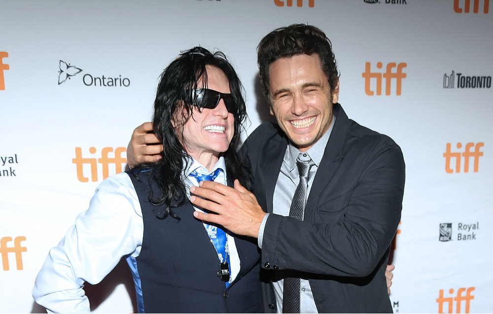 Томми Вайсо и Джеймс Франко на премьере фильма "Горе-творец" в Торонто  