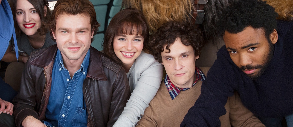 Фото со съемок фильма "Соло: Звездные войны. Истории" 