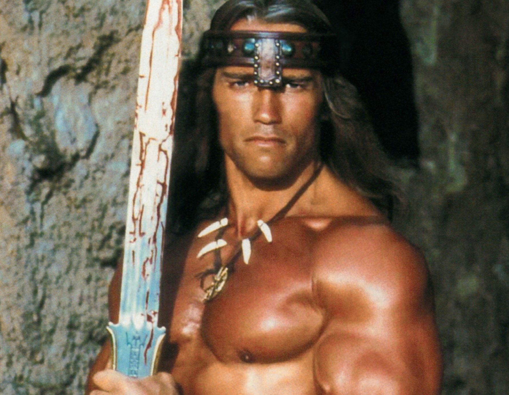 Арнольд Шварценеггер в образе Конана 