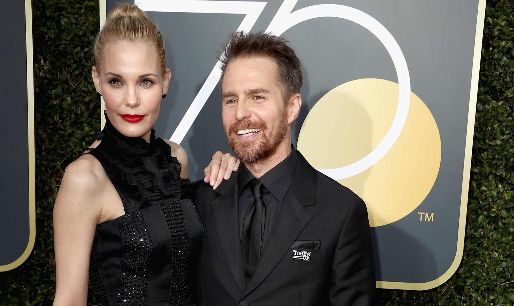 Сэм Рокуэлл и Лесли Бибб 