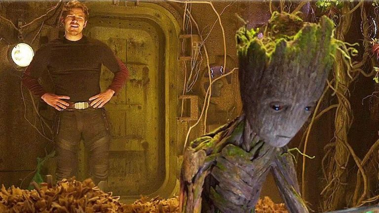 Малыш Грут в "Стражах галактики 2" 