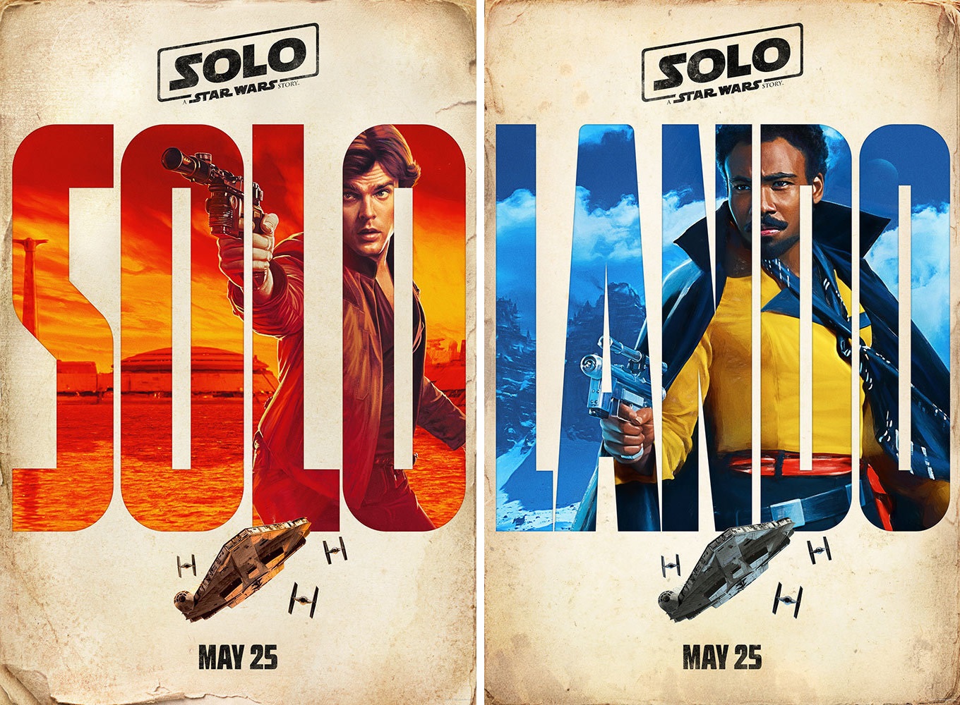 Характер-постеры фильма "Соло. Звездные войны. Истории" 