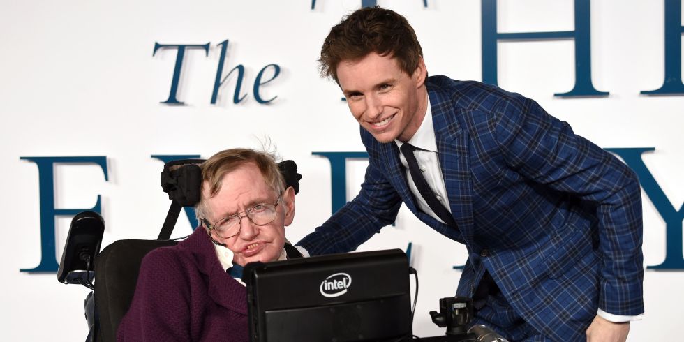 Эдди Редмэйн и Стивен Хокинг 