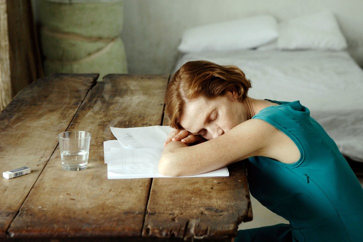 Кадр из фильма "Вилла Амалия" с Изабель Юппер 