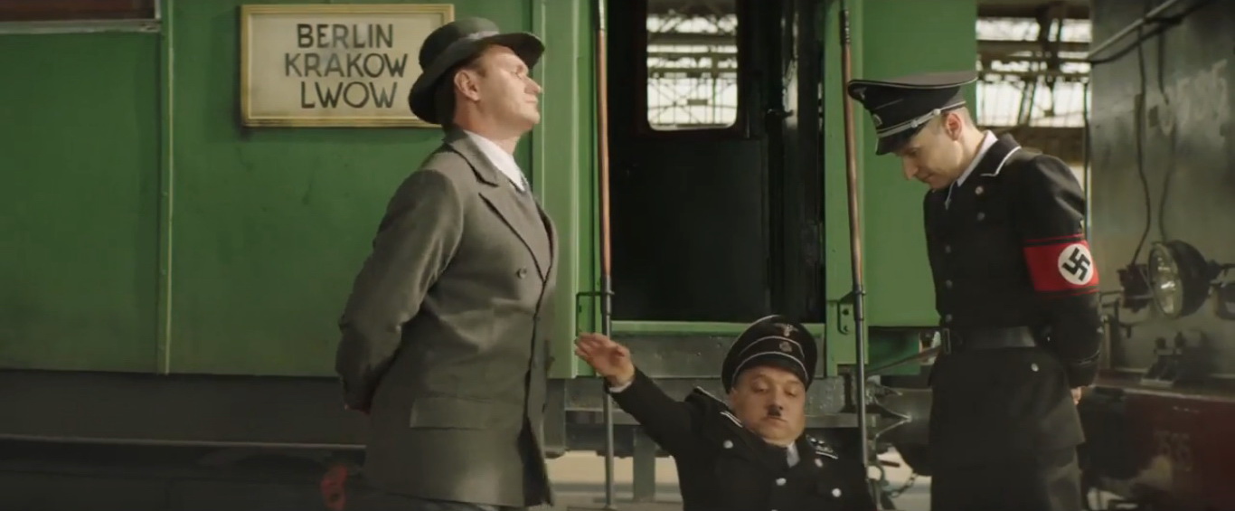 Кадр из трейлера фильма "Шляхетні волоцюги" 