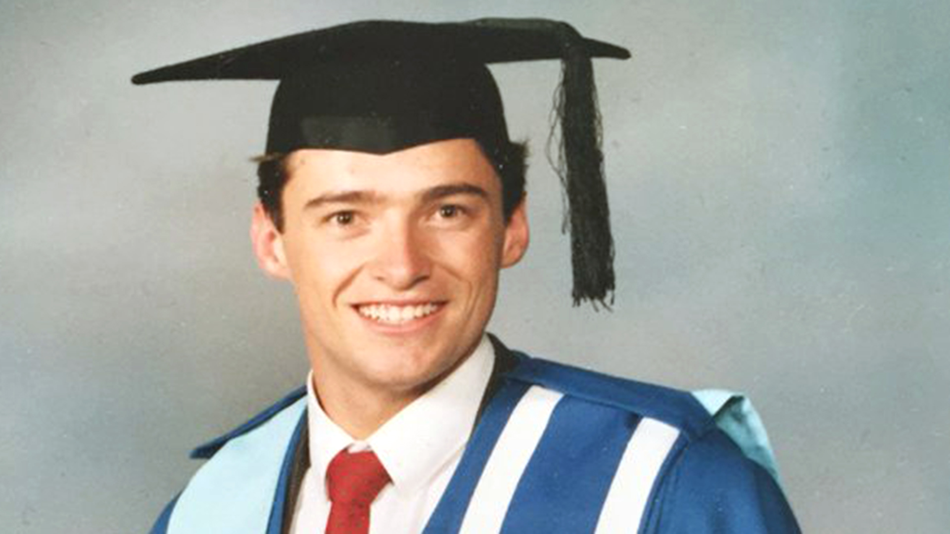 Хью Джекман в день получения диплома