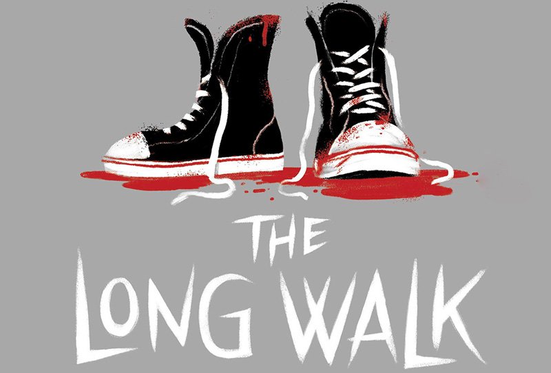 Иллюстрация с обложки книги "Долгая прогулка" 