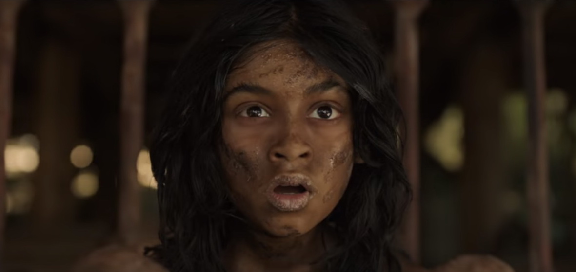 Скриншот из трейлера фильма "Маугли" 