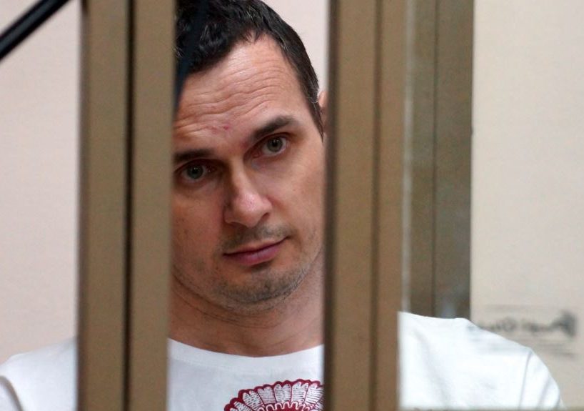 Олег Сенцов в российском суде