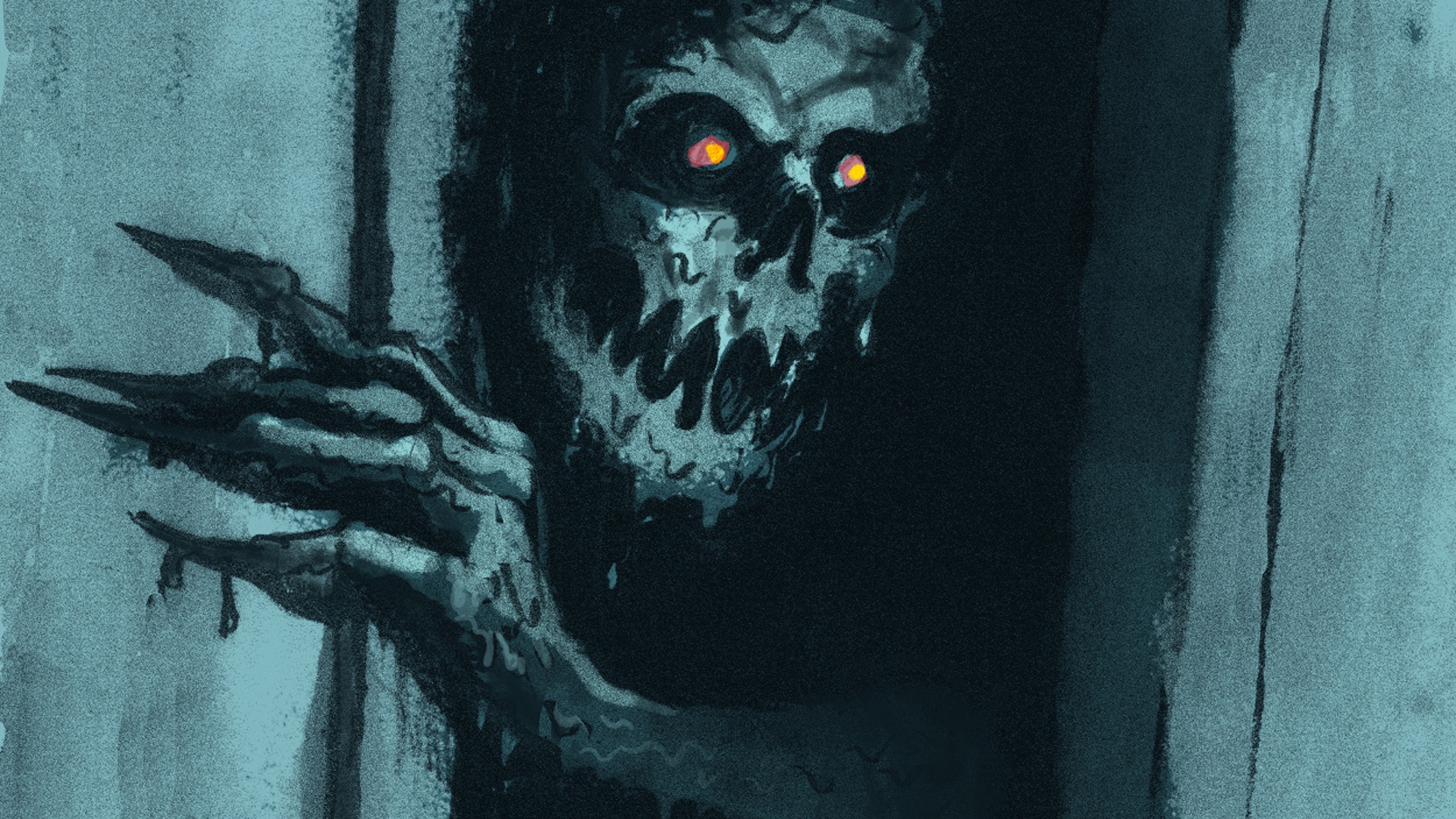 Одна из иллюстраций к рассказу Стивена Кинга "Бугимен"