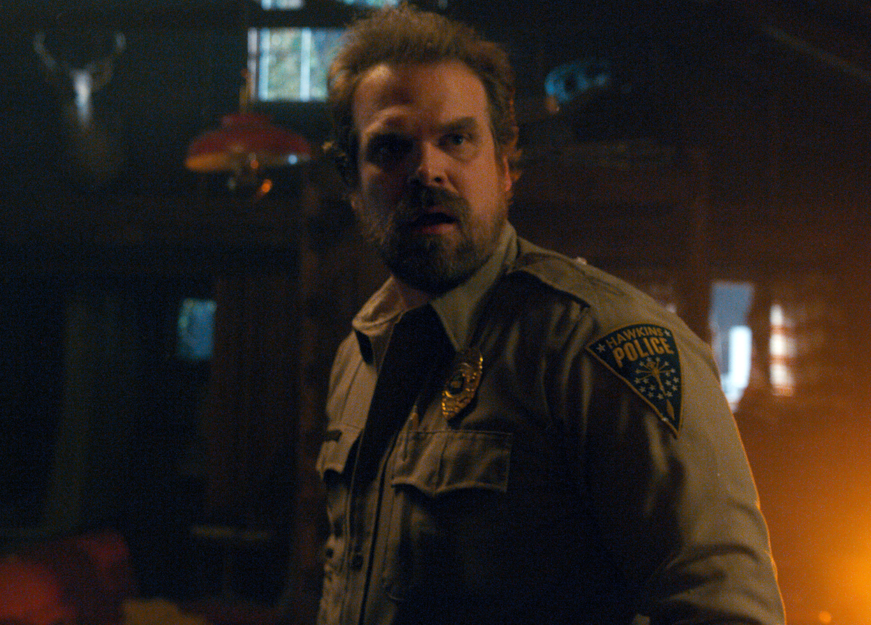 Дэвид Харбор в "Очень странных делах"