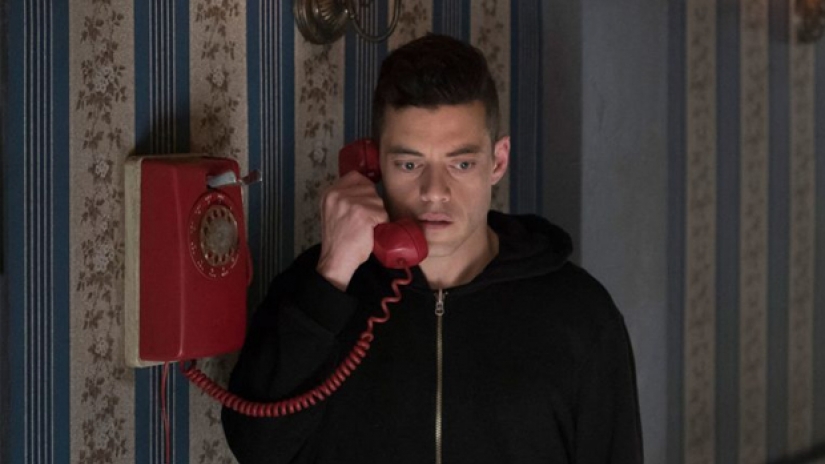 Рами Малек в сериале "Мистер Робот"