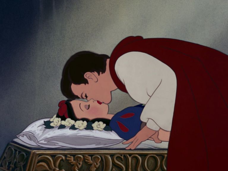 Кадр из мультфильма "Белоснежка и семь гномов"