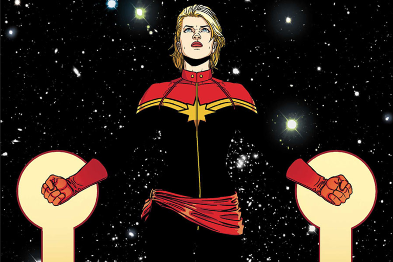 Капитан Марвел на страницах комиксов