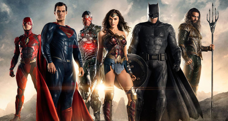 Постер "Лиги справедливости"