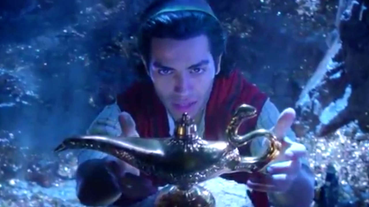 Скриншот из тизера фильма "Аладдин"