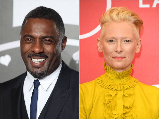 Идрис Эльба и Тильда Суинтон