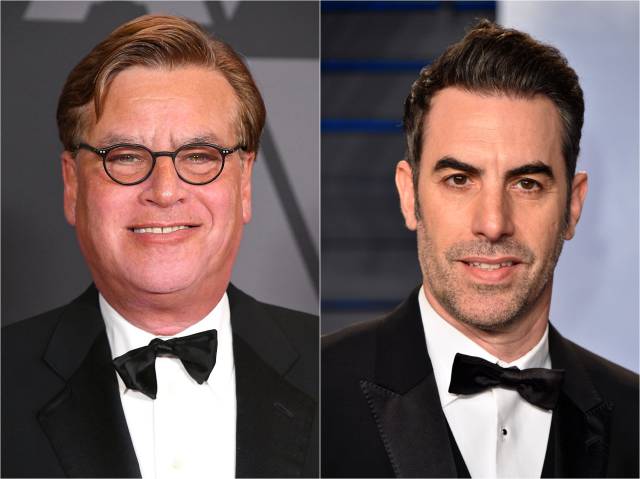 Аарон Соркин и Саша Барон Коэн 