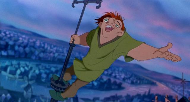 Кадр из мультфильма "Горбун из Нотр-Дама"