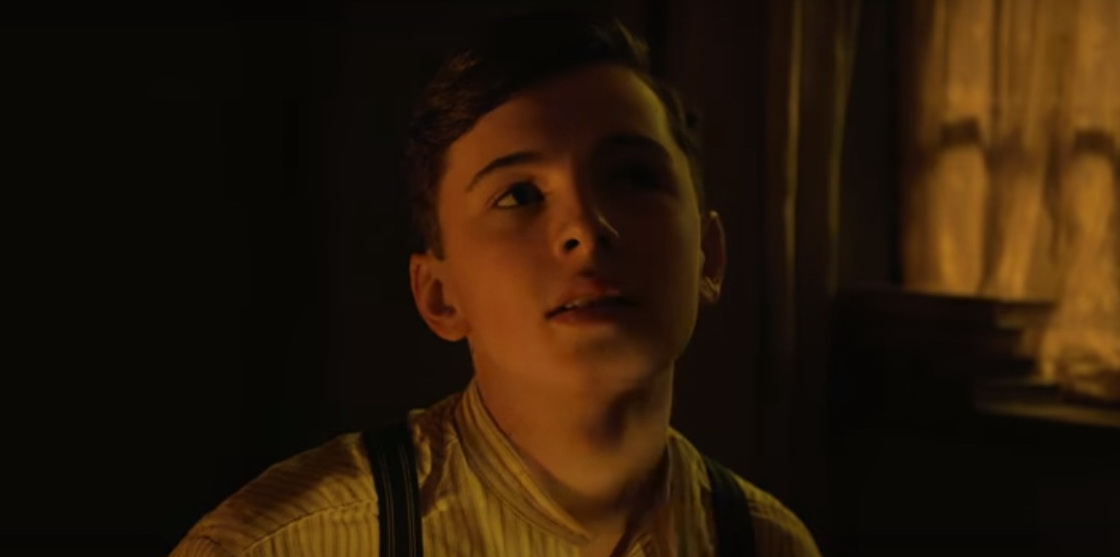 Скриншот из тизера фильма "Толкин"