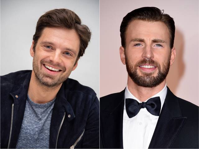 Себастьян Стэн и Крис Эванс