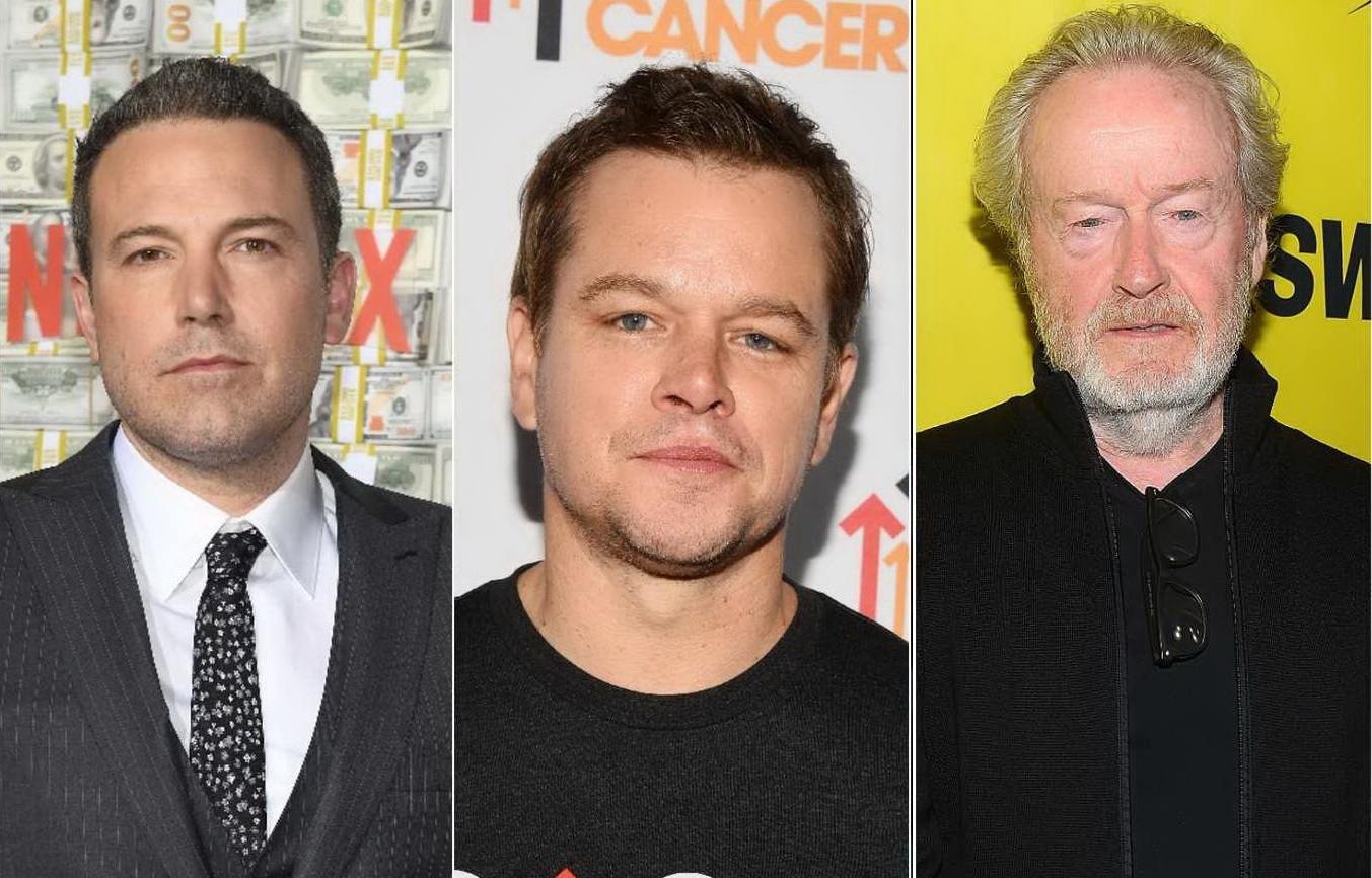 Бен Аффлек и Мэтт Дэймон снимутся в новом фильме Ридли