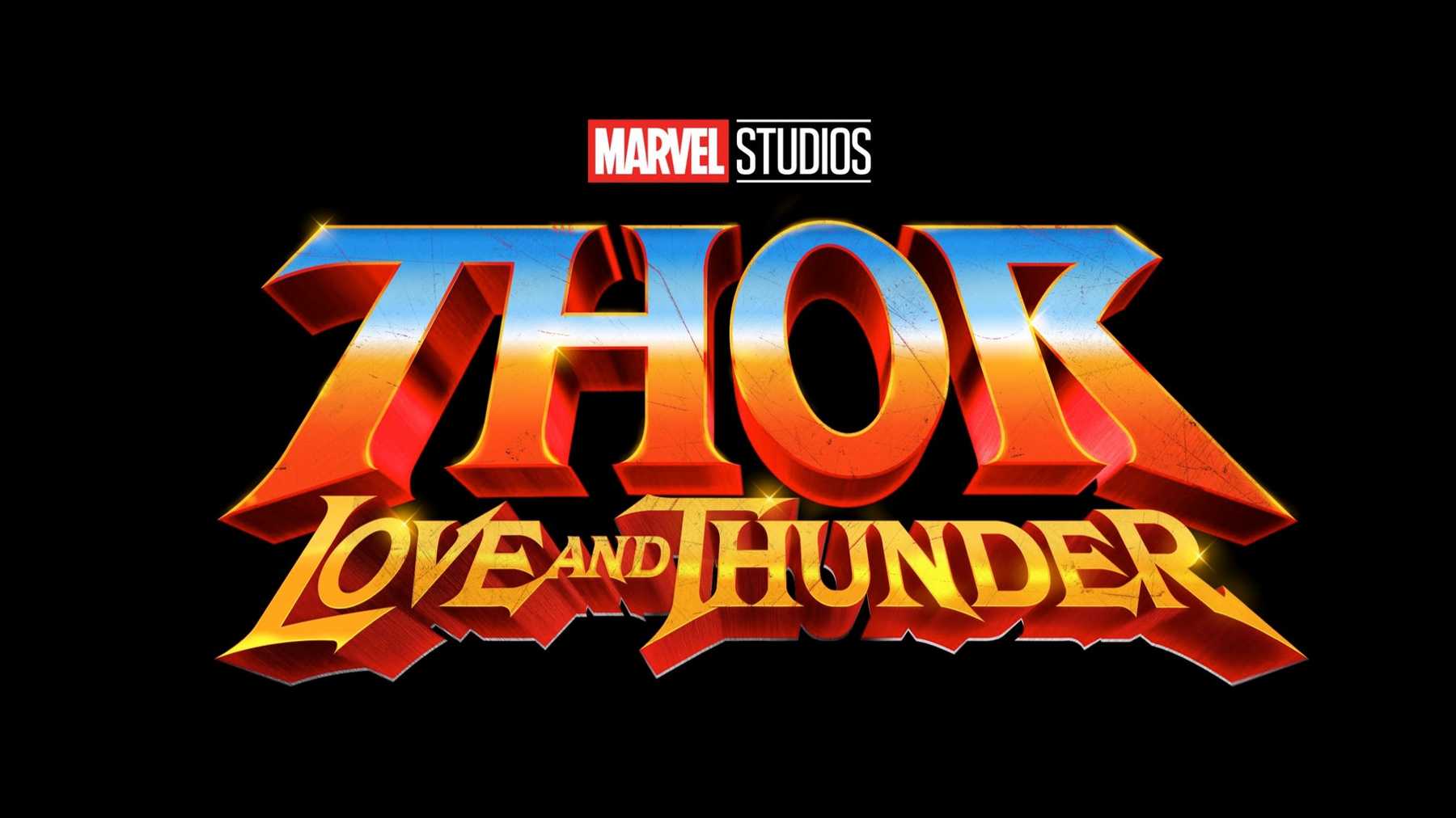 Логотип фильма "Тор: Любовь и гром"
