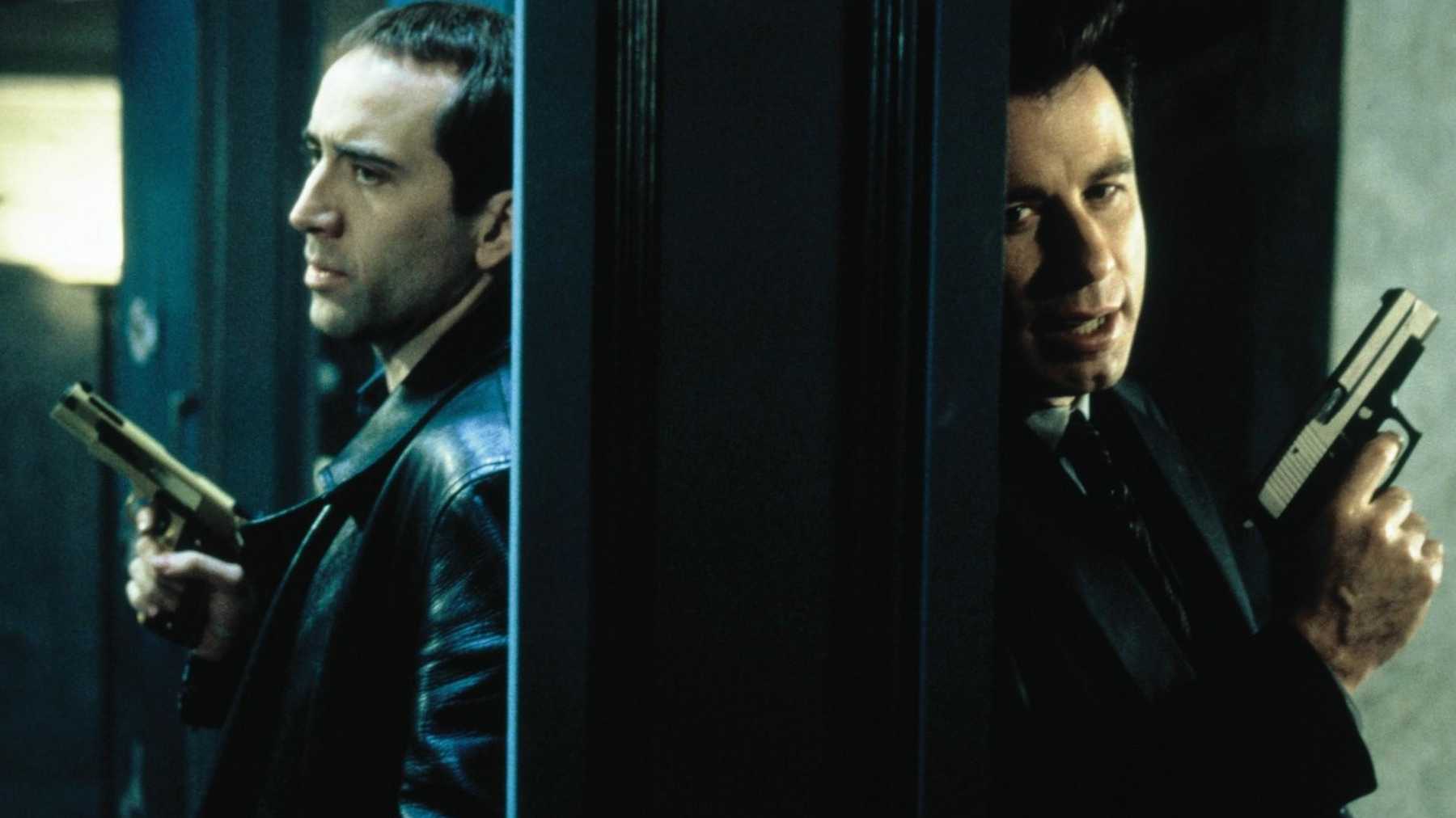 Николас Кейдж и Джон Траволта в фильме "Без лица"