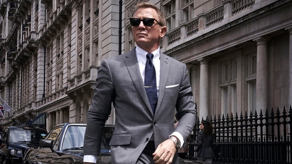 Дэниэл Крэйг на съемках 25-го "Бонда"