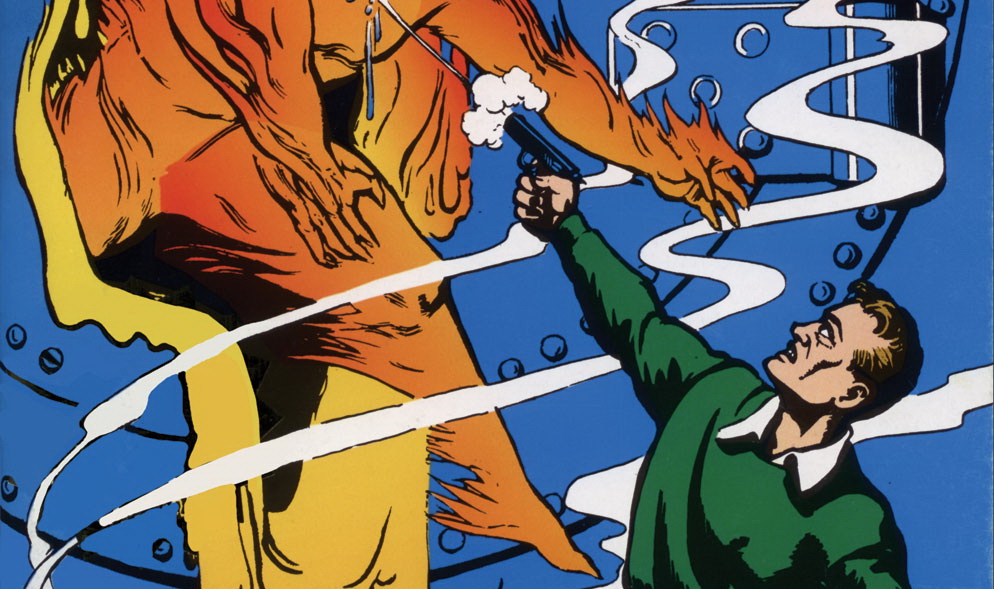 Фрагмент обложки первого комикса Marvel